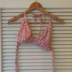Xhilaration Target Brand Floral Bikini Top